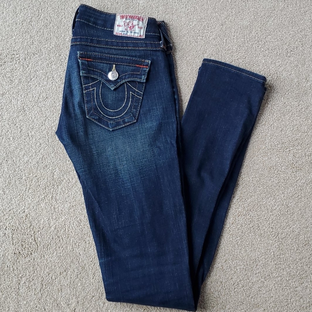 EUC True Religion Julie Skinny Jeans